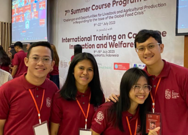 IAS Students Represent PH on Livestock Summer Course Program